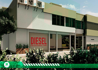 Проектирование и строительство магазина Diesel