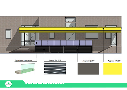 Проектирование входной группы для кулинарии