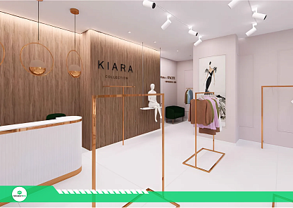 Проект магазина «KIARA» ТРК Сити-Центр